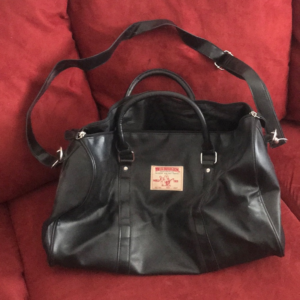 True religion gym bag/weekender- in great shape!!